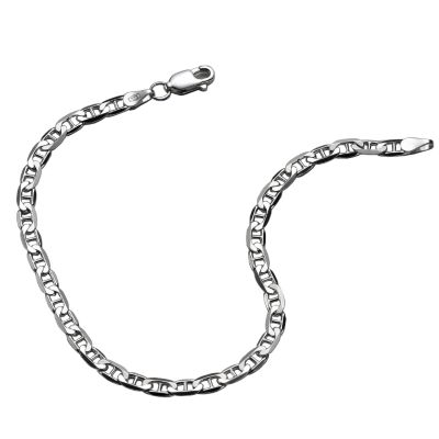 9ct white gold anchor bracelet - Product number 4450914