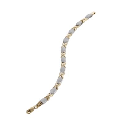 Two colour gold bracelet - Product number 4454022