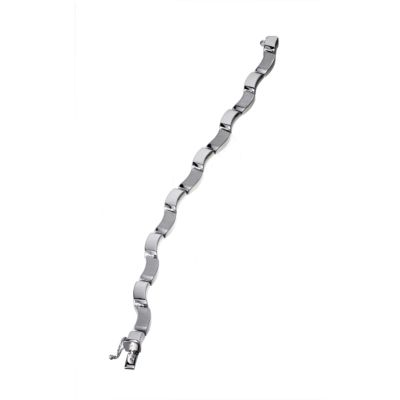 9ct white gold wiggle bracelet - Product number 4454057