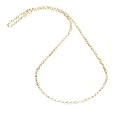 9ct Yellow Gold 18` Belcher Chain