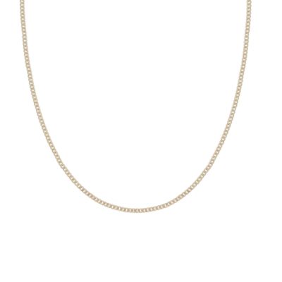 H Samuel 9ct Yellow Gold Curb Necklace