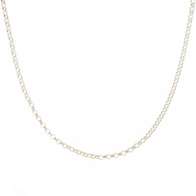 H Samuel 9ct Gold Belcher Chain Necklace