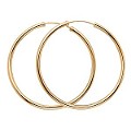 9ct Gold Large Hoop Earrings