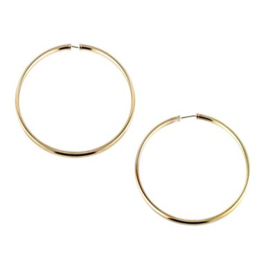 9ct Gold Large Hoop Earrings