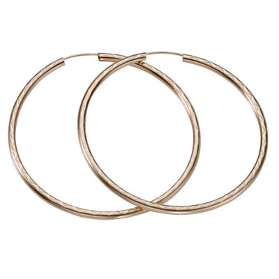 9ct Gold Hoop Earrings