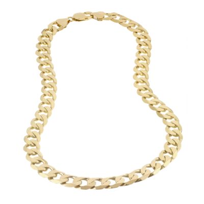 9ct Yellow Gold 20" Close Curb Necklace - Product number 4481550