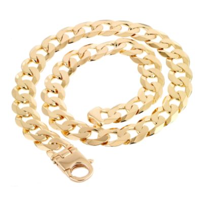 9ct Yellow Gold Curb Necklace - Product number 4481569
