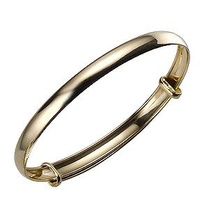 Childs 9ct Gold Expander Bangle