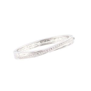 Crystal Crossover Bangle