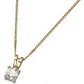 18ct Gold 1/3 Carat Diamond Pendant