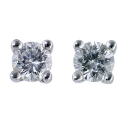 18ct Gold 1/4 Carat Diamond Stud Earrings - Product number 4506286