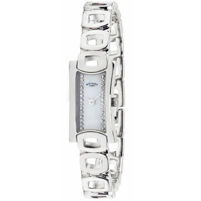 Rotary ladies' stainless steel crystal-set watch - Product number 4506359