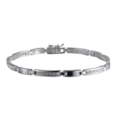 Sterling silver cubic zirconia bracelet - Product number 4511638