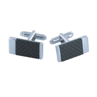 Colibri Metro carbon fibre cufflinks