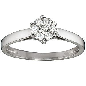 White Gold Diamond Ring - Product number 4547578