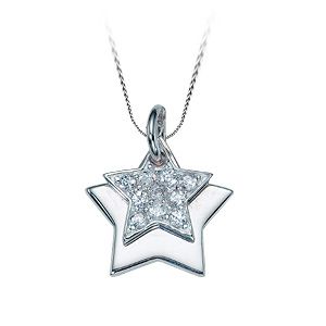 Silver Star Pendant - Product number 4565975