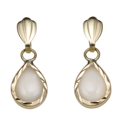 9ct Gold Opal Drop Earrings - Product number 4578570