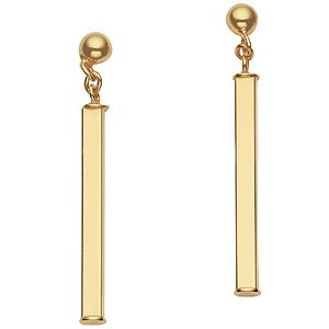 9ct Gold Drop Earrings