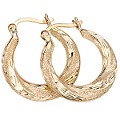 9ct Gold Creole Earrings