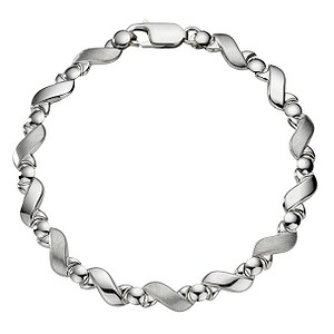9ct White Gold Bracelet - Product number 4584244