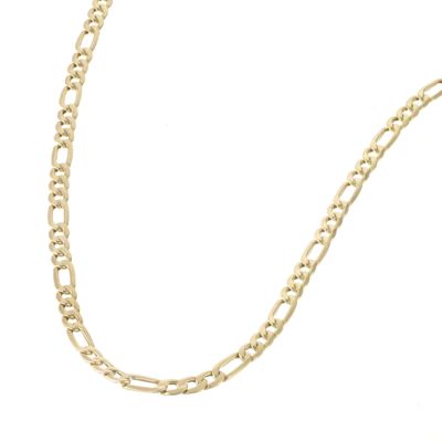 H Samuel 9ct Yellow Gold 20` Figaro Link Necklace