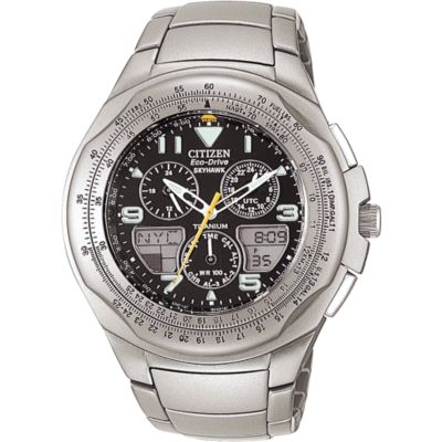 Citizen Eco-Drive Skyhawk mens chronograph watch