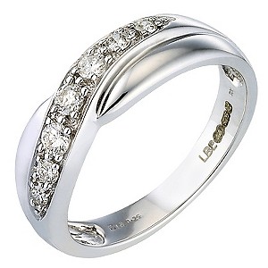 Bride's 9ct White Gold 1/4 Carat Diamond RingBride's 9ct White Gold 1/4 Carat Diamond Ring