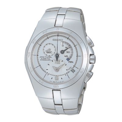 Seiko Arctura Kinetic men's chronograph watch
