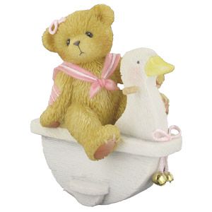 Cherished Teddies - Baby Girl on Rocker