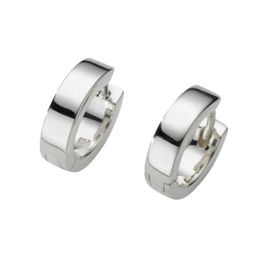 Sterling silver hoop earrings - Product number 4653084