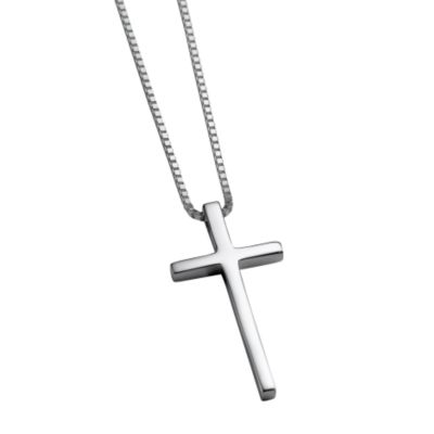 Men's sterling silver cross pendant - Product number 4653947