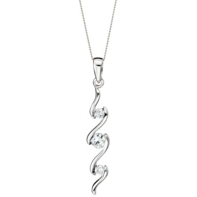 White Gold Cubic Zirconia Pendant - Product number 4664078
