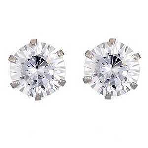 9ct White Gold 5mm Cubic Zirconia Stud Earrings9ct White Gold 5mm Cubic Zirconia Stud Earrings