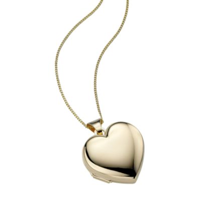 9ct gold heart pendant - Product number 4672259