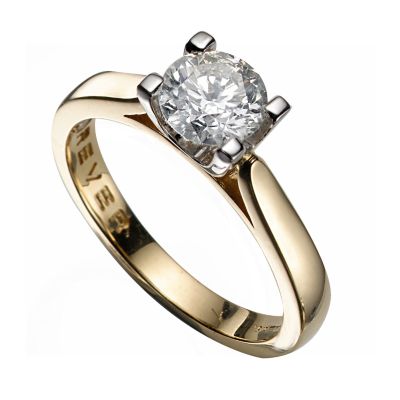 18ct Gold 1 Carat Forever Diamonds Ring - Product number 4677862