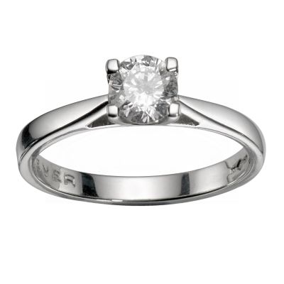 The Forever Diamond - Platinum 1/2 Carat Diamond RingThe Forever Diamond - Platinum 1/2 Carat Diamon