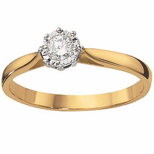 18ct Gold Diamond Ring - Product number 4678699