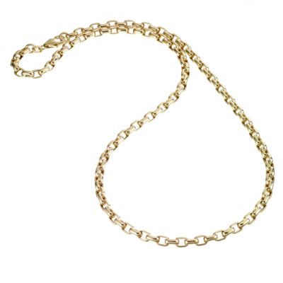 9ct 18" Yellow Gold Belcher Necklace - Product number 4702212
