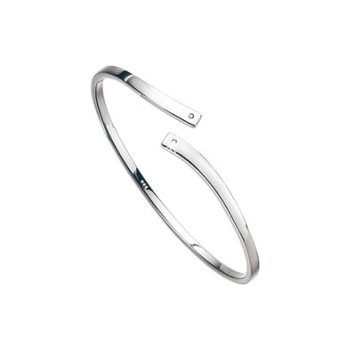 Hot Diamonds Sterling Silver Diamond-set Bangle - Product number 4702425