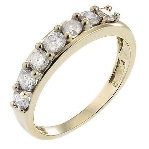 18ct Gold 3/4 Carat Diamond Eternity Ring