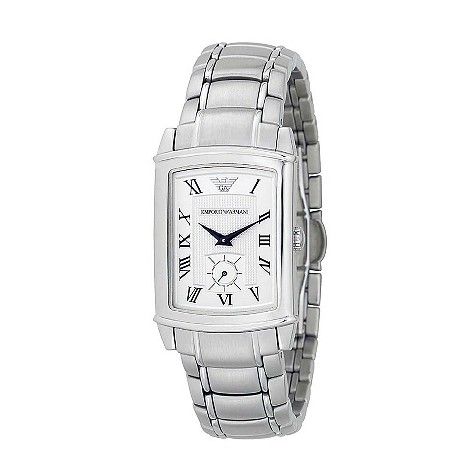 Emporio Armani Classic men's stainless steel bracelet watch