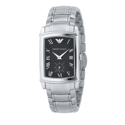 Emporio Armani Classic men's stainless steel bracelet watch