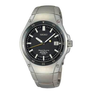 Seiko Sportura men's titanium auto relay watch - Product number 4745655