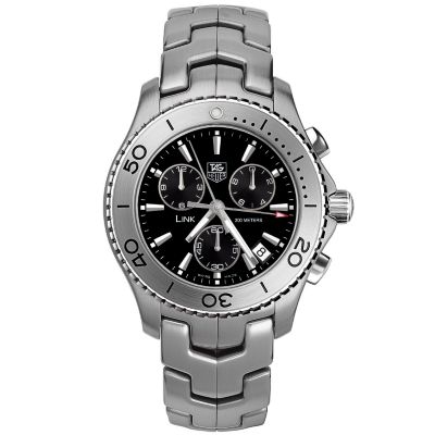 TAG Heuer Link men's stainless steel chronograph watch