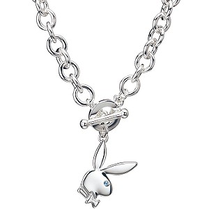 Playboy Bunny-shaped Cubic Zirconia Bracelet