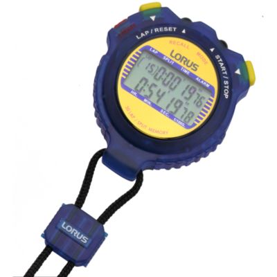 Lorus Blue Stopwatch
