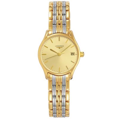 Longines Lyre ladies’ two-colour bracelet watch