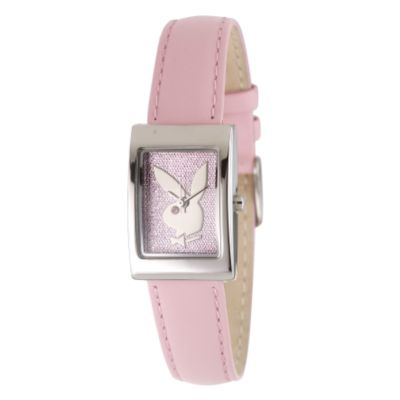 Ladiesand#39; Pink Strap Watch