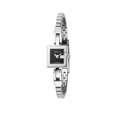 Gucci G Mini ladies' stainless steel bracelet watch