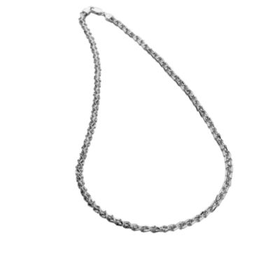 9ct white gold necklace